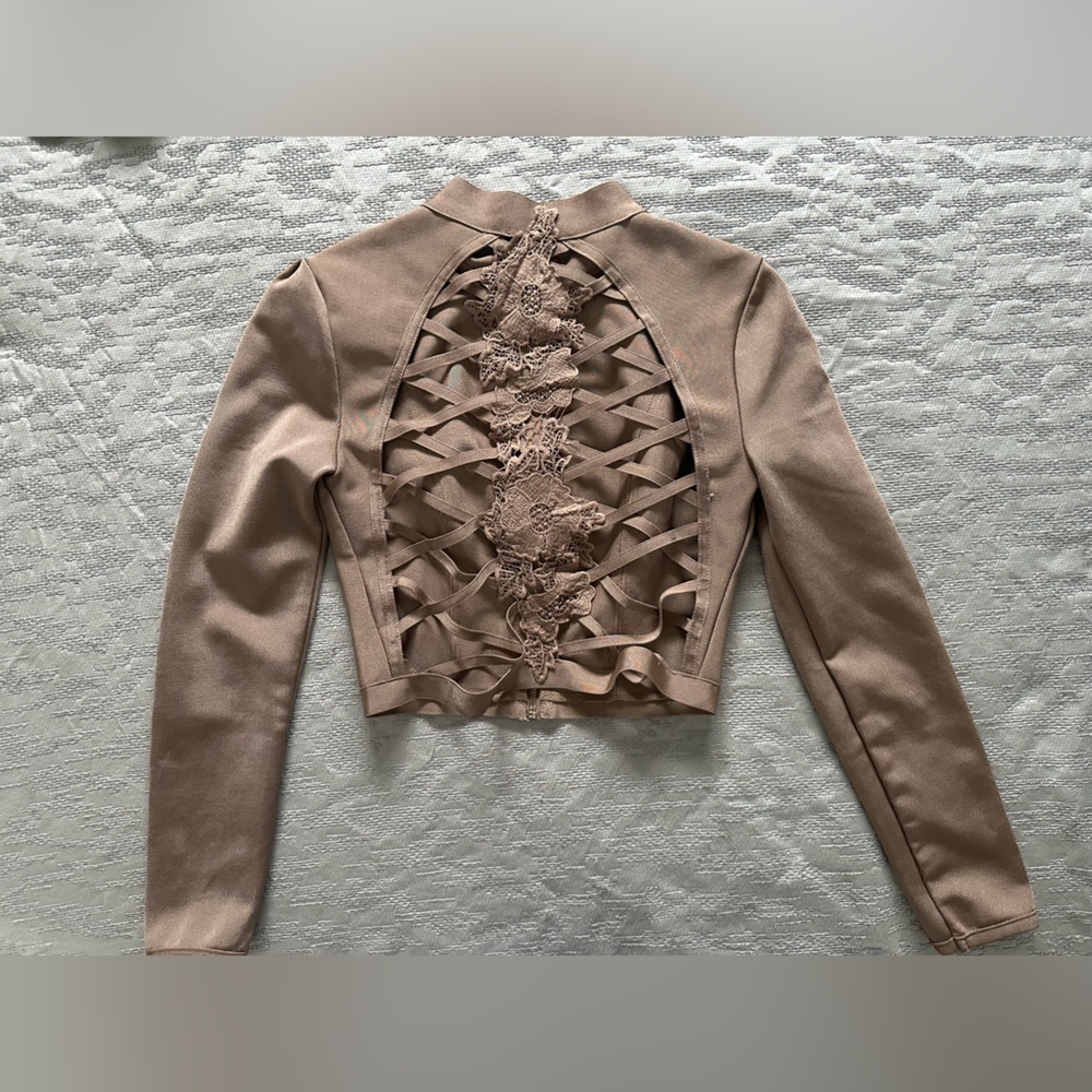 NEW WOW Couture Crop Jacket
